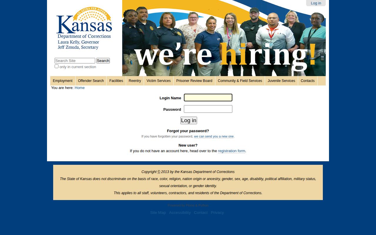 Gray County parole office assignment for post-release supervision